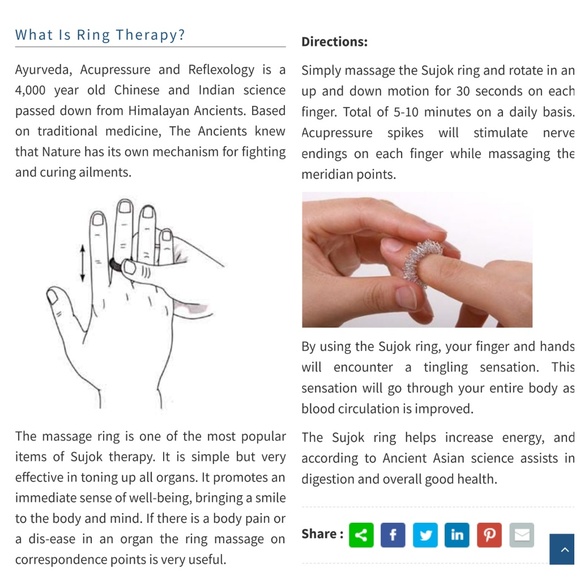 Silver Sujok Ring Therapy - Picture 5 of 5